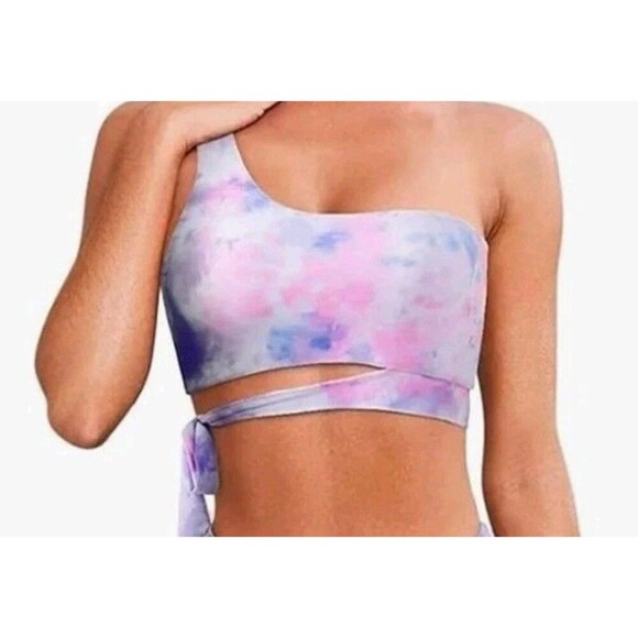 Unbranded Other - Vikini Top For Women Size Large Tie Dye Color One Shoulder